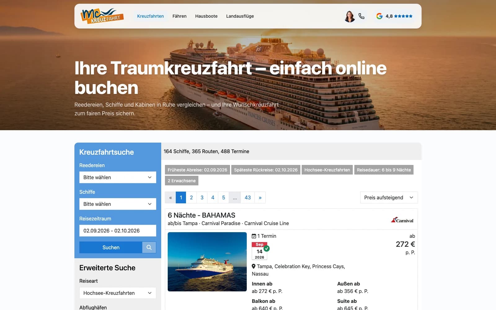 mc-kreuzfahrt.de